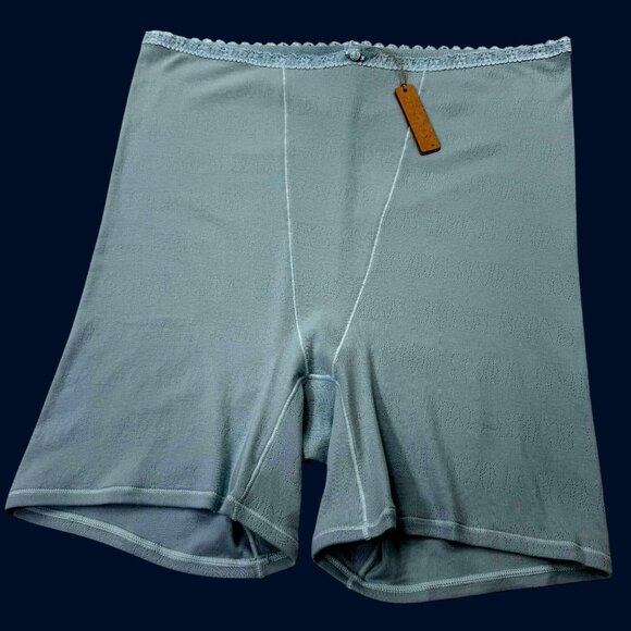 SKIMS Lace Pointelle Boxer Shorts Lot of 2 Sky Bone 4X - Picture 2 of 11